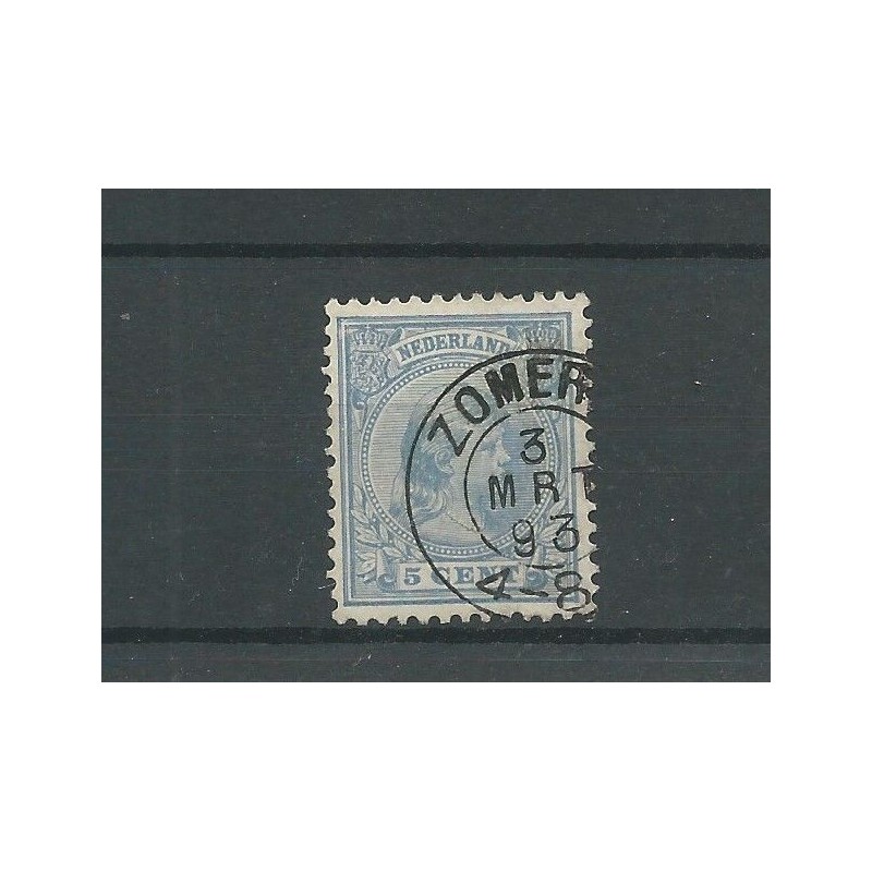 Nederland  35 met "ZOMEREN 1893"  VFU/gebr  CV 18 €