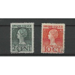 Nederland 121K-124K  Jubileum 1923  VFU/gebr  CV 28 €