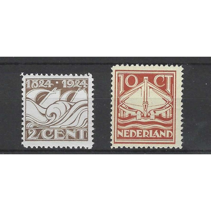 Nederland 139-140 Reddingsmaatschappij MNH/postfris  CV 25 €