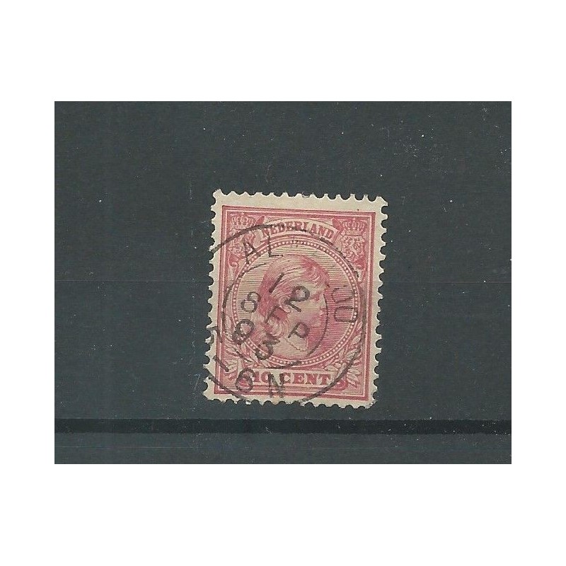 Nederland  37 met "ALMELOO 1893"  VFU/gebr  CV 4 €