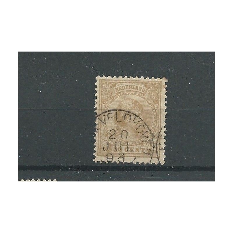 Netherlands  43 with "MEREVELDHOVEN 1893"  VFU/used  CV 60 €