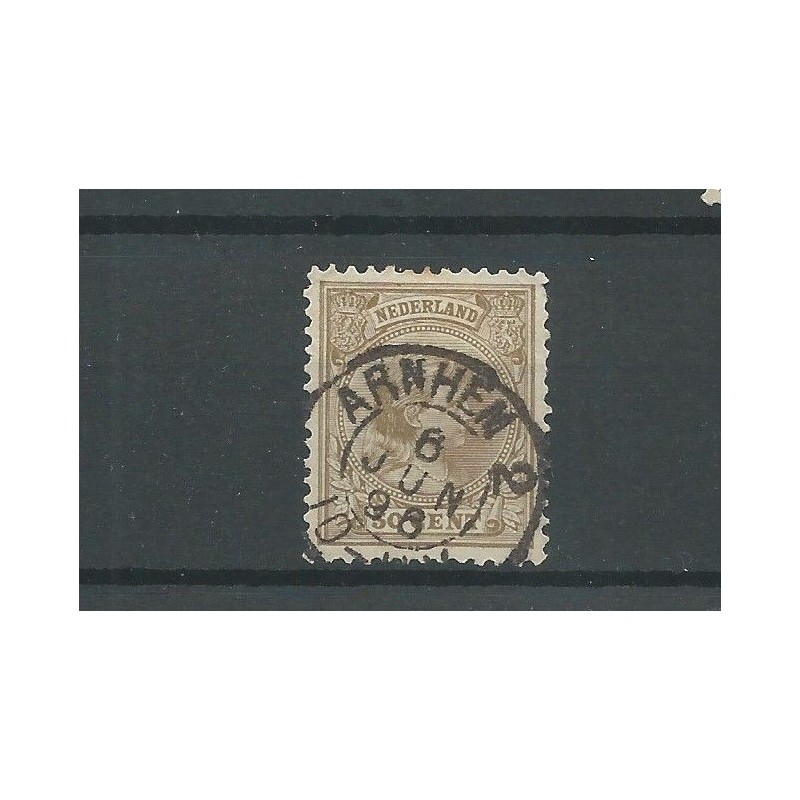 Netherlands  43 with "ARNHEM-2 1896"  VFU/used  CV 30 €