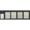 Netherlands 121L-126L Wilhelmina  VFU/used CV 18 €