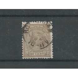 Netherlands  43a with "ROTTERDAM 1892"  VFU/used  CV 60 €