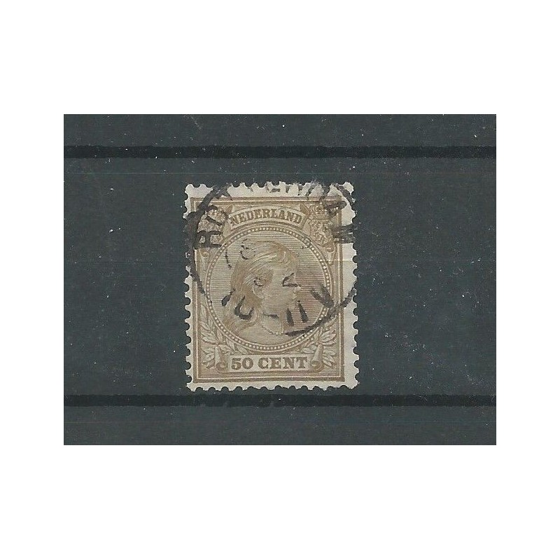 Netherlands  43a with "ROTTERDAM 1892"  VFU/used  CV 60 €