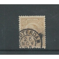 Netherlands  43 with "AMSTERDAM 1895"  VFU/used  CV 25 €