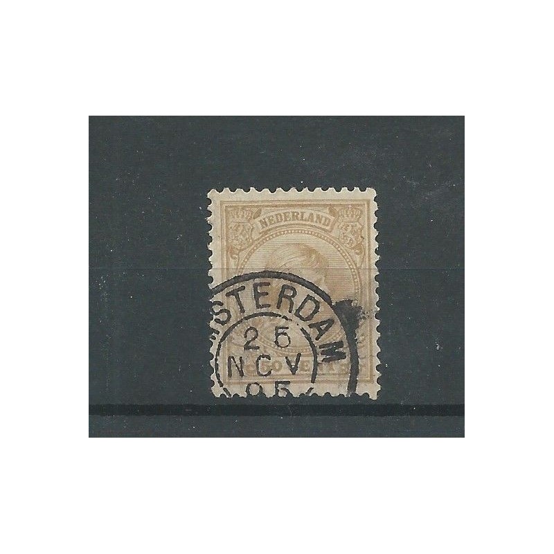Netherlands  43 with "AMSTERDAM 1895"  VFU/used  CV 25 €