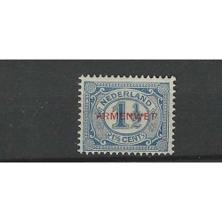 Netherlands D1-8 Official ARMENWET  MNH CV 800 €