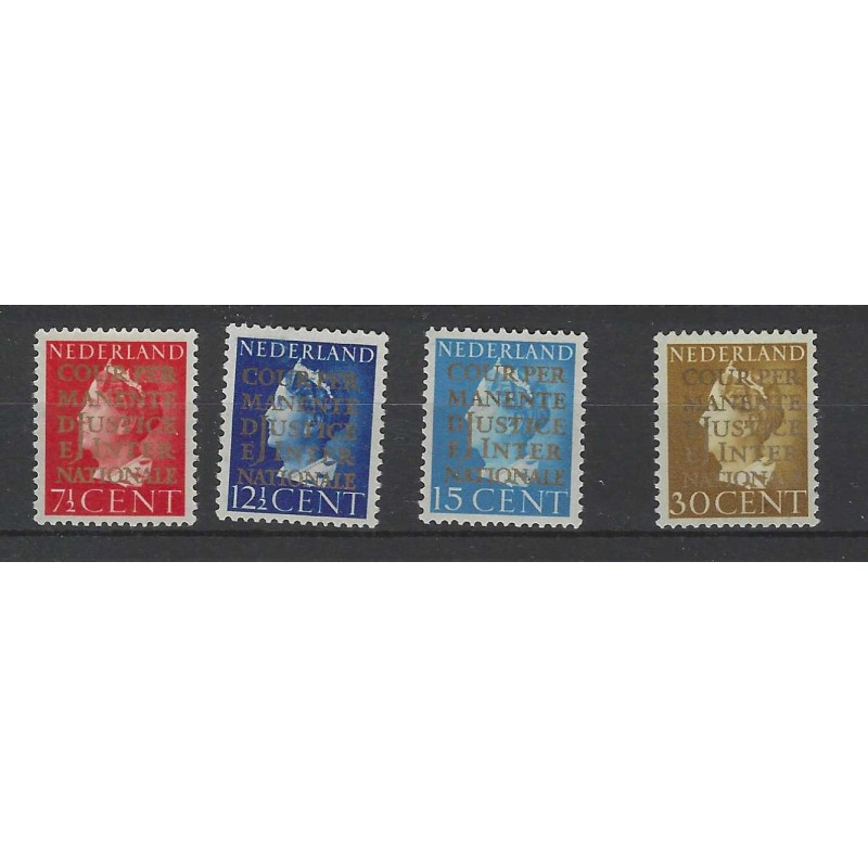 Nederland D16-19  Dienst 1940  MNH/postfris  CV 120 €