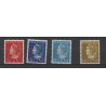 Netherlands D16-19  Official 1940  MNH  CV 120 €