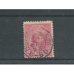 Netherlands  37 with "ROTTERDAMSTNBEURS 1895" small round cancel VFU/used  CV 12 €