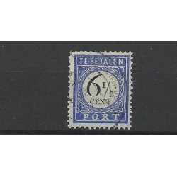 Netherlands P20 Postage due 1892  VFU/used  CV 50 €