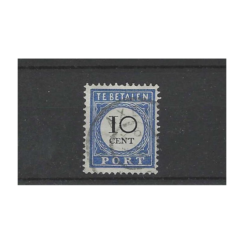 Nederland P22 Port 1892  met "AXEL" grootrond VFU/gebr  CV 10+ €