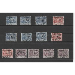 Netherlands P31-43 De Ruyter Postage due VFU/used  CV 191 €  SUPERB !!