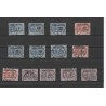 Netherlands P31-43 De Ruyter Postage due VFU/used  CV 191 €  SUPERB !!