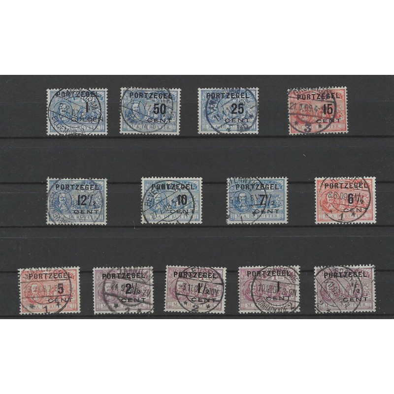 Nederland P31-43 De Ruyter Port VFU/gebr  CV 191 €  LUXE !!