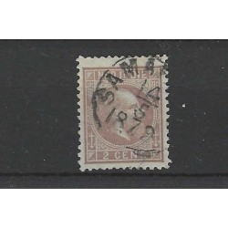 Ned. Indie 5F Willem III 1870 VFU/gebr CV 150 €