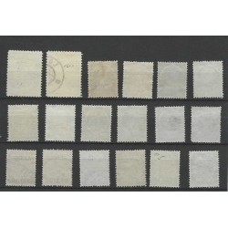 Dutch East Indies 81-98 BUITEN-BEZIT   VFU/used CV 125 €