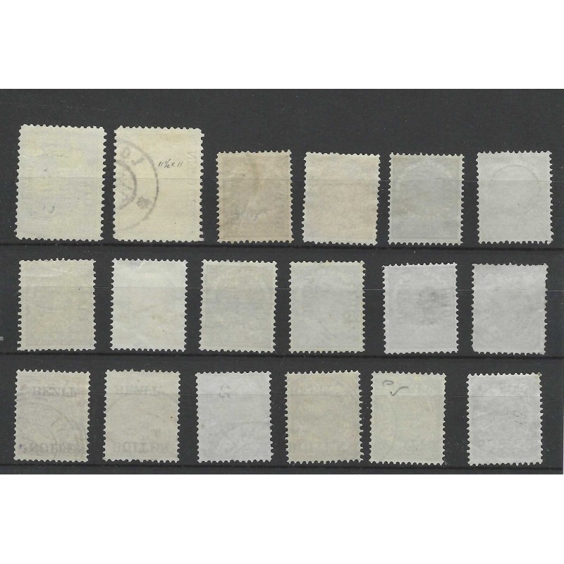 Dutch East Indies 81-98 BUITEN-BEZIT   VFU/used CV 125 €