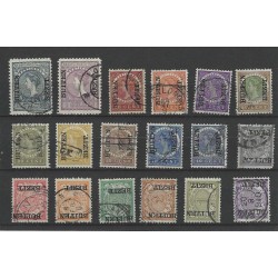 Dutch East Indies 81-98 BUITEN-BEZIT   VFU/used CV 125 €