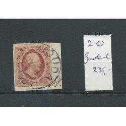 Netherlands  2  with "GOUDA-C"  Superb  CV 235 €
