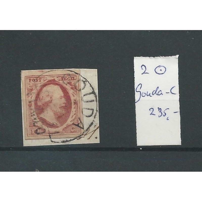 Netherlands  2  with "GOUDA-C"  Superb  CV 235 €