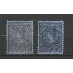 Dutch East Indies 60-61 Wilhelmina  VFU/used CV 60 €