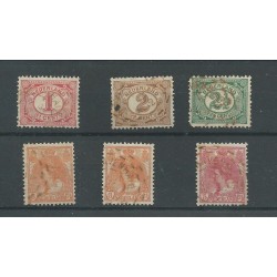Netherlands  6 BRANDSTEMPELS Gravenhage  VFU/used CV ?? €