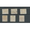 Netherlands  6 BRANDSTEMPELS Gravenhage  VFU/used CV ?? €
