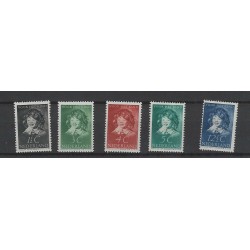 Nederland 300-304 Kind 1937 MNH/postfris CV 37,50 €