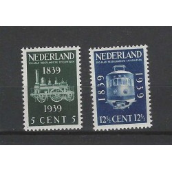 Nederland 325-326 Spoorwegen MNH/postfris CV 20 €