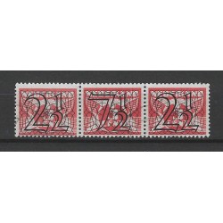 Nederland 356C-D  Guilloche combinaties VFU/gebr  CV 52,50 €