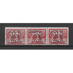 Netherlands 356C-D  Guilloche combinaties VFU/used  CV 52,50 €