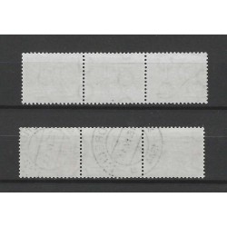 Netherlands 356C-D  Guilloche combinaties VFU/used  CV 52,50 €