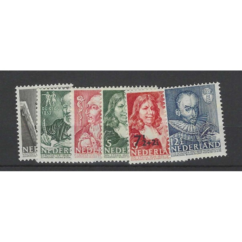 Nederland 350-355 Zomer 1940 MNH/postfris CV 34,5 €