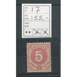 Curaçao 17 Numeral 5 ct  MNH CV  155 €