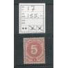 Curaçao 17 Numeral 5 ct  MNH CV  155 €