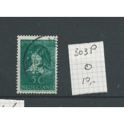 Netherlands  303P   VFU/used   CV 10 €