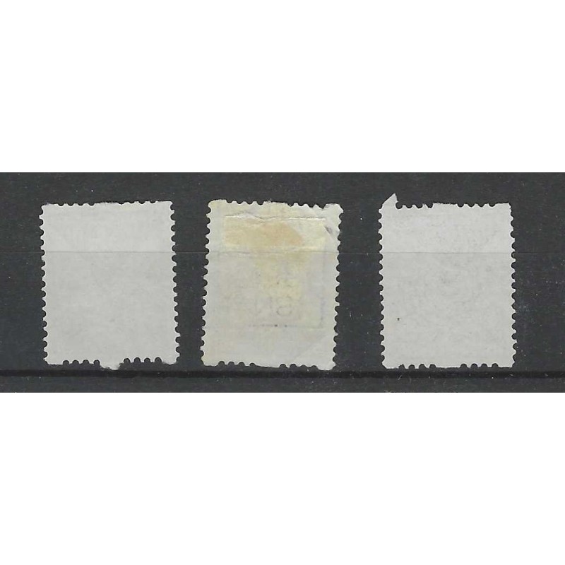 Netherlands R71-73 Syncopated perforation Child Welfare 1925 VFU/used  CV 150 €