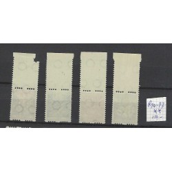 Netherlands  R74-77 Syncopated perforation  Child Welfare 1926 MNH CV 150 €