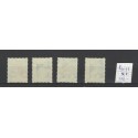Nederland 1 plt II-41 "AMSTERDAM-B" VFU/gebr CV 100+ €