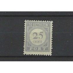 Netherlands P59 Postage due MH/unused  CV 90 €