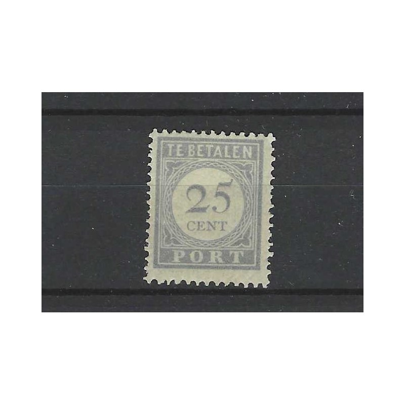 Netherlands P59 Postage due MH/unused  CV 90 €