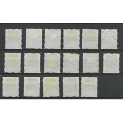 Netherlands P80a-105a Postage due vertical wm VFU/used  CV 45 €