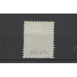 Netherlands 28 Willem III 1872  "DELFT 1893" small round cancel VFU/used CV 50++ €