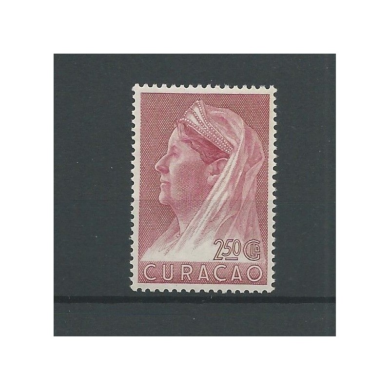 Curaçao 137 Wilhelmina MNH CV  90 €