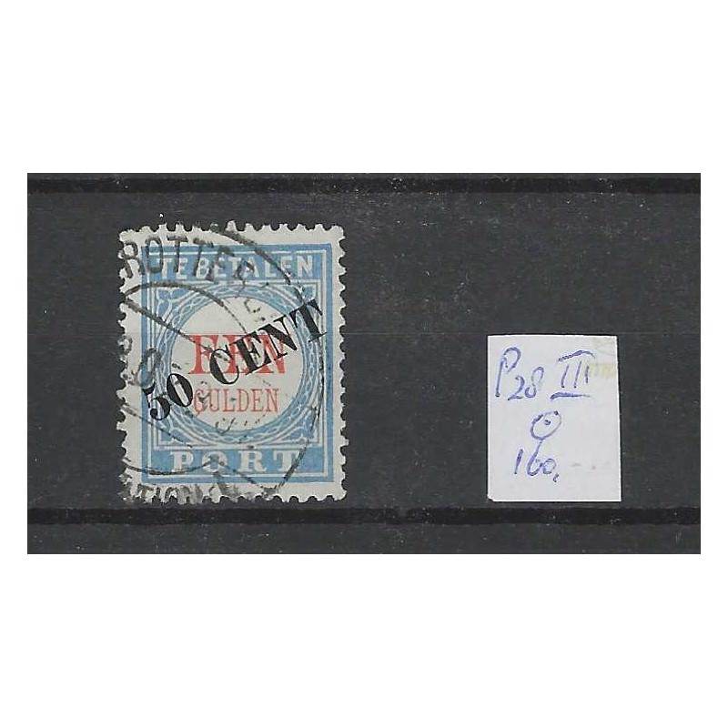 Nederland P28-III  Port 1906  VFU/gebr CV 160 €