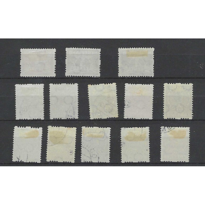 Netherlands R19-31 Two-sided syncopated perforation VFU/used CV 106 € EXTREMELY FINE !!