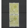 Nederland R14 paartje Tweezijdige Roltanding z. wm.  VFU/gebr  CV 110 €