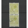 Nederland R14 paartje Tweezijdige Roltanding z. wm.  VFU/gebr  CV 110 €